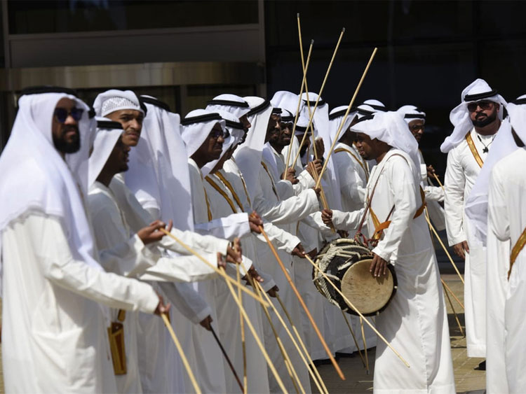 بالصور: زفاف أبناء الشيخ محمد بن راشد حاكم دبي